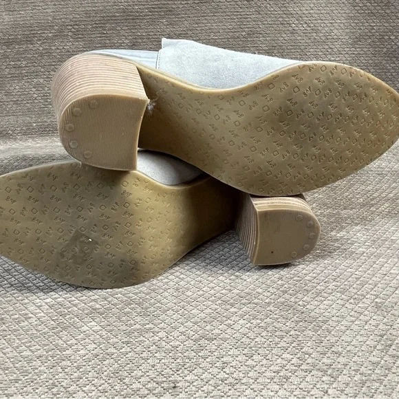 DV8 Dolce Vita Shai Women’s size 7 Grey Suede & Mixed Material Heeled Bootie EUC - Picture 14 of 16